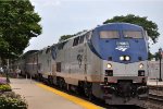 Eastbound "Southwest Chief" rolls though the station